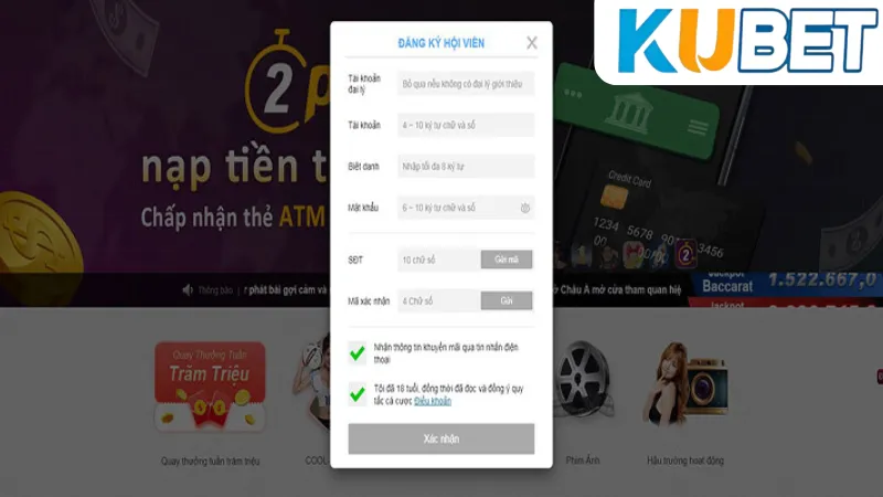 Đăng Ký Kubet - Tiết Lộ Những Mẹo Đăng Ký Kubet An Toàn Hơn 2 Quy trình đăng ký kubet đơn giản