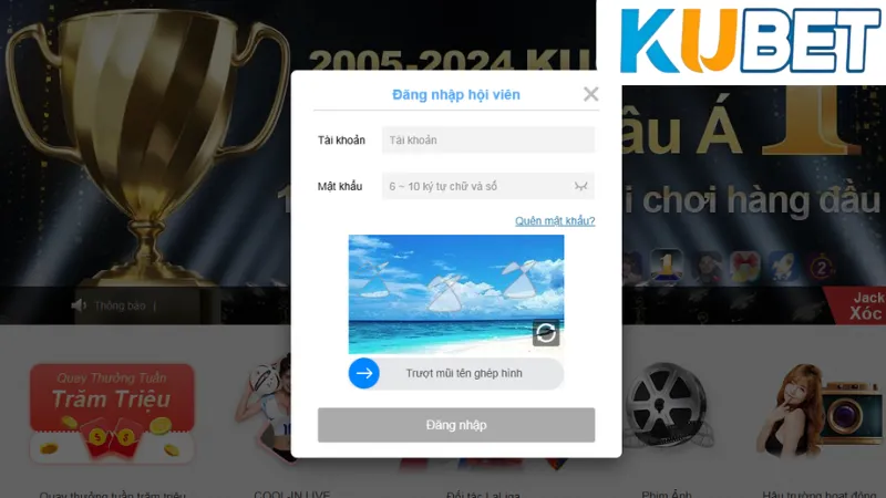Đăng Nhập Kubet - Trải Nghiệm Đăng Nhập Mượt Mà, Nhanh Chóng 2 Quy trình đăng nhập kubet đơn giản